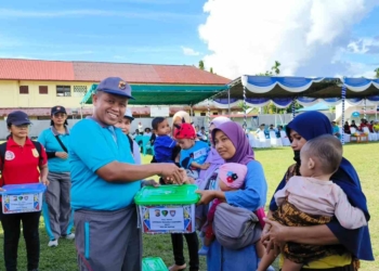 Pencanangan Posko Keladi Sagu Rasaka Cartenz di Jayapura