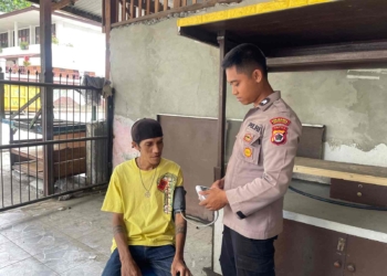 Dua Warga Kota Jayapura Sambangi Tim Keladi Sagu Dengan  Keluhan Sakit ISPA