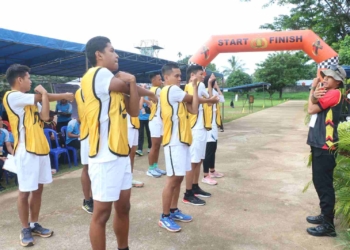 Tes Kesemaptaan Jasmani Calon Taruna/i Akpol Polda Papua 2023 di Gelar