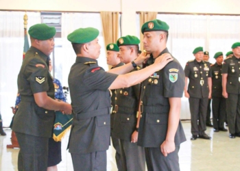 Danrem 172/PWY Pimpin Sertijab Kasiter Dan Dandim Yahukimo