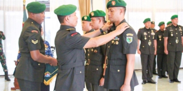 Danrem 172/PWY Pimpin Sertijab Kasiter Dan Dandim Yahukimo