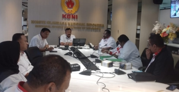 Rakor KONI Pusat dan KONI Se-Tanah Papua Bahas Prosedur Perpindahan Atlet Jelang PON XXI