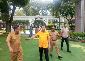 Plh. Gubernur Papua Kunjungan Kerja ke Anjungan Papua di TMII Jakarta