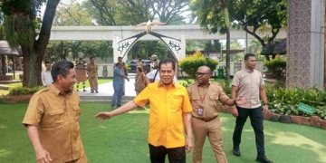 Plh. Gubernur Papua Kunjungan Kerja ke Anjungan Papua di TMII Jakarta