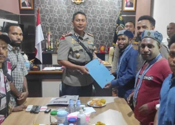 GMKI Jayapura Datangi Kapolresta, Ini Pembahasannya