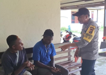 Semangat Pengajar Si-Ipar di Dogiyai Tak Luntur Meskipun Hanya Dua Anak Binaan