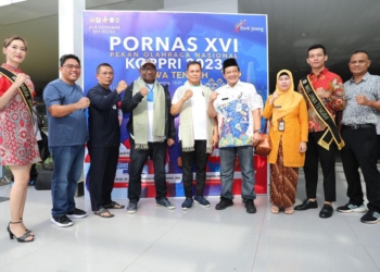 Tiba di Semarang, Ridwan Rumasukun Beri Suntikan Moral Bagi Atlet