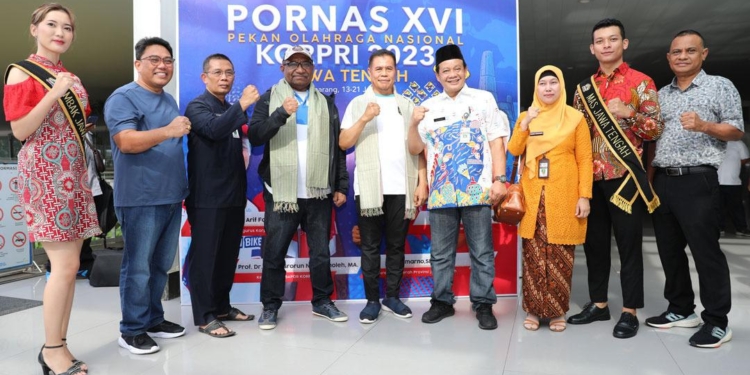 Tiba di Semarang, Ridwan Rumasukun Beri Suntikan Moral Bagi Atlet