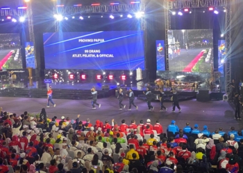 Plh Gubernur Papua Hadiri Pembukaan Pornas XVI Korpri 2023 Jateng