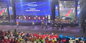 Plh Gubernur Papua Hadiri Pembukaan Pornas XVI Korpri 2023 Jateng