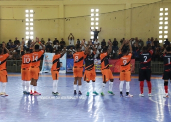Tim Futsal Korpri Papua Mantapkan Langkah Menuju 32 Besar
