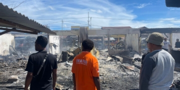 Polisi Tangani Kasus Kebakaran Universitas Wiyata Mandala Nabire