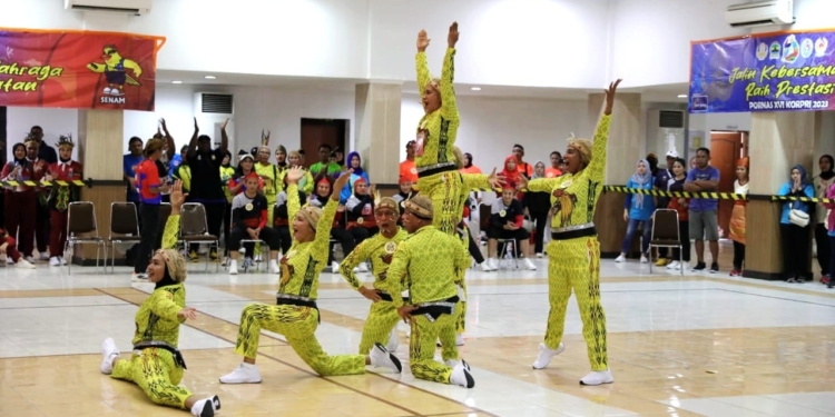 Raih 4631 Poin, Senam Papua Optimis Tembus Final