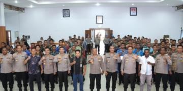 Wakapolda Papua Pimpin Sidang Akhir Kelulusan Penerimaan Tamtama Polri Gel. II T.A. 2023