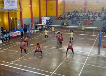 Tim Voli Putri Korpri Papua Babat Tim Kemenkumham