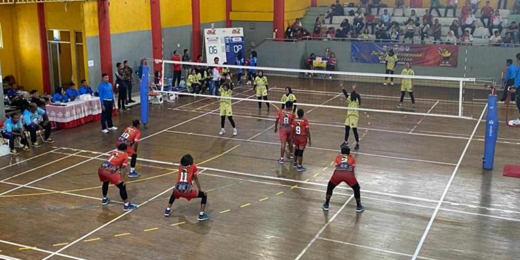 Tim Voli Putri Korpri Papua Babat Tim Kemenkumham