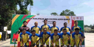 Hockey Indoor Putra-Putri Papua Lolos PON Aceh-Sumut