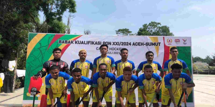Hockey Indoor Putra-Putri Papua Lolos PON Aceh-Sumut