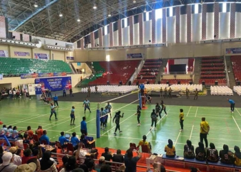 Tim Voli Putri Papua Sumbang Emas di Pornas Semarang