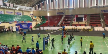 Tim Voli Putri Papua Sumbang Emas di Pornas Semarang