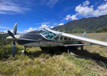 Pesawat Smart Air PK-SNI Alami Crash Landing di Bandara Bilorai Sugapa, Intan Jaya
