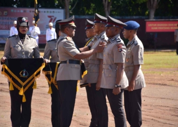 311 Siswa Diktuk Bintara Polri Tugas Umum Gelombang I T.A 2023 SPN Polda Papua Dilantik