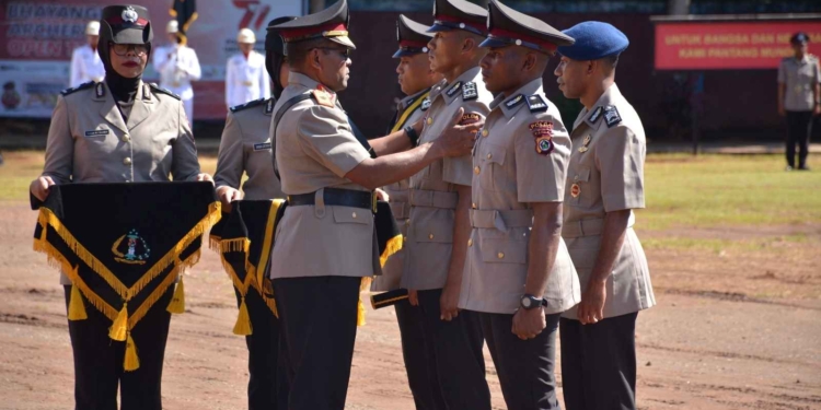 311 Siswa Diktuk Bintara Polri Tugas Umum Gelombang I T.A 2023 SPN Polda Papua Dilantik