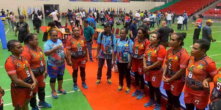 Tim Voli Putri Korpri Papua Pastikan Tiket di Final Pornas