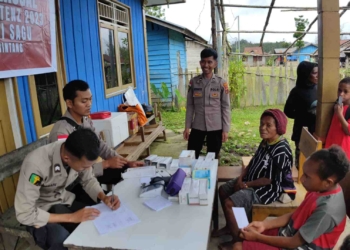 Rasaka Cartenz Lakukan Pengobatan Gratis di Pegubin