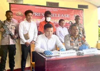 Polres Mappi Bekuk YT Tersangka Pembunuhan di Kampung Kogo