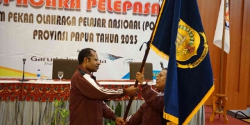 Kontingen Popnas Papua Resmi Dilepas