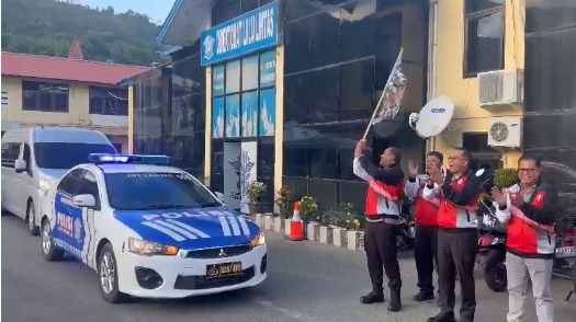 Irwasda Papua Lepas Tim Bola Voli Polda Menuju Kapolri Cup 2023