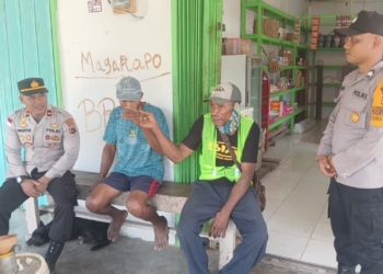 Ajak Masyarakat Jaga Keamanan dan Kondusifitas, Polsek Arso Timur Laksanakan Patroli dan Sambang