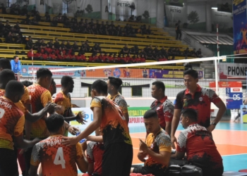 Tim Voli Putra Papua Harus Akui Ketangguhan Tim Voli Putra Bali