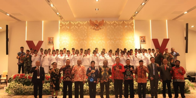 Kapolda Papua Hadiri Resepsi Kenegaraan Hari Kemerdekaan ke-78 RI di Provinsi Papua