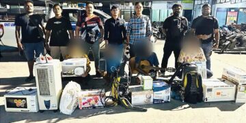 Tim Resmob Numbay Bekuk 4 Pelaku Pencurian