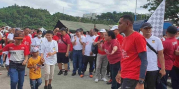 Ribuan Peserta Ramaikan Funk Walk Hut Kemerdekaan RI