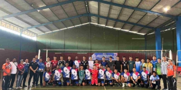 Uji Coba di Makassar, Tim Bola Voli Polda Papua Toreh Kemenangan