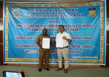 Resmi Tanda Tangan Kerja Sama, Orang Asli Papua Tengah Kini Bisa Berobat Gratis di RSUD Jayapura