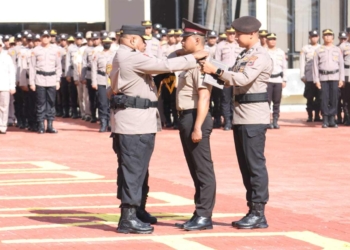 Kapolda Papua Pimpin Upacara KPLB Anggota Polda Papua