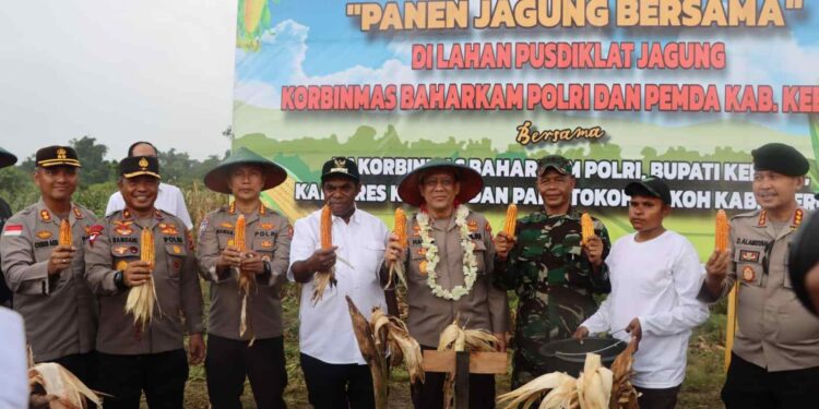 Kapolres Dampingi Kakorbinmas Baharkam Polri Dalam Kunjungan Kerja ke Kabupaten Keerom