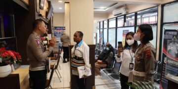 Ombudsman RI Perwakilan Papua Kunjungi Polresta Jayapura Kota