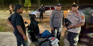 Razia Gabungan di Sentani, Upaya Polres Jayapura Cegah Gangguan Kamtibmas