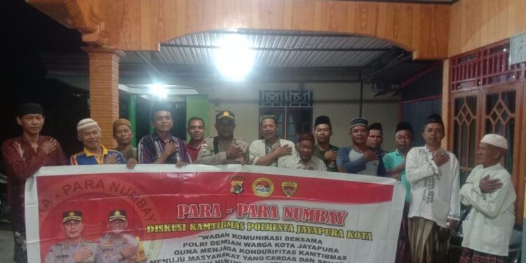 Polsek Muara Tami Bahas Kamtibmas Bersama Paguyuban Ikawangi