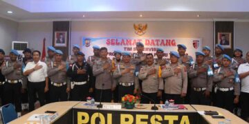 Perbaiki Kinerja Personel Polri, Biro Provost Kunjungi Polresta Jayapura Kota