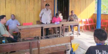 Bupati Keerom Piter Gusbager Tinjau Daerah Terjauh