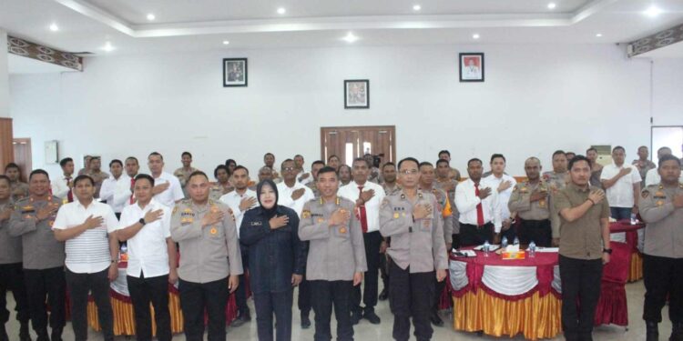 Forum Belajar Bersama Polda Papua, Karo SDM: Tingkatkan Kapasitas Personel Menjelang Pemilu 2024