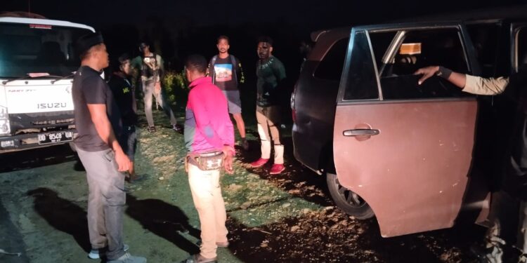 Razia Polres Keerom Berhasil Amankan Kendaraan Curian dan Ganja