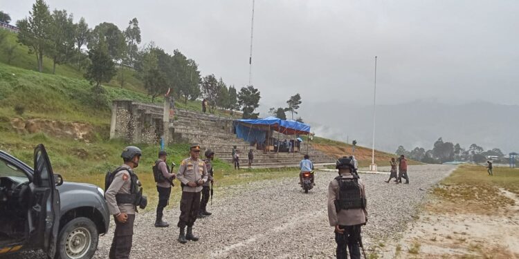 Intens Laksanakan Patroli, Kasat Samapta Himbau Kamtibmas Pemilu Damai Kepada Masyarakat