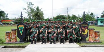 Atensi Pangdam XVII/Cenderawasih Kepada Prajurit Yonif 757/GV Di Timika